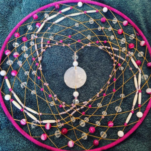 Chantelle Henry, beadwork, beader, craft maker, crafts, dreamcatchers, jewelry maker, jewelry, Indigenous Artist, First Nations, Indigenous Arts Collective of Canada, Pass The Feather