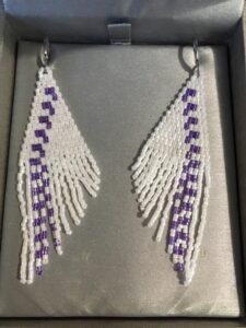 Candace Whitney, beadwork, jewelry, feathers, crafts, dreamcatchers, Indigenous Artist, First Nations, Indigenous Arts Collective of Canada, Pass The Feather
