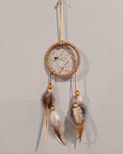 Alexandra Gaudet, crafts, dreamcatchers, Indigenous Artist, First Nations, Indigenous Arts Collective of Canada, Pass The Feather