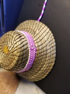 Linda Peterson, basket maker, basketry, beadwork, beader, craft maker, crafts, quilling, quillwork, birch bark, jewelry, jewelry maker, Indigenous Artist, First Nations, Indigenous Arts Collective of Canada, Pass The Feather