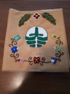 Kim Lamothe, leatherwork, beadwork, sewing, Indigenous Artist, First Nations, Indigenous Arts Collective of Canada, Pass The Feather
